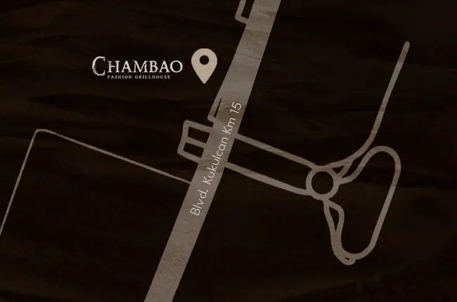 Chambao Restaurant Cancun location map