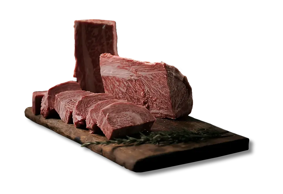 Kobe Beef Cuts at Chambao Restaurant