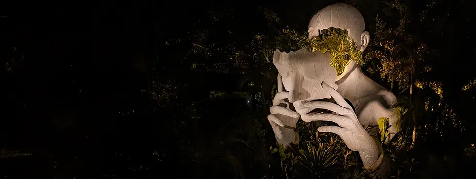 True Nature Sculpture by Daniel Popper at Chambao Cancun