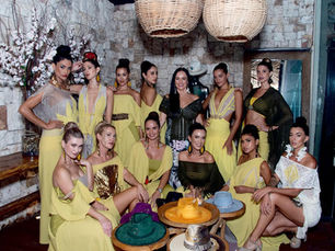 Symphony Collection By Erica Flores: The Fashion Show at Chambao, The Best Restaurant in Cancun